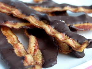 chocolate covered bacon!